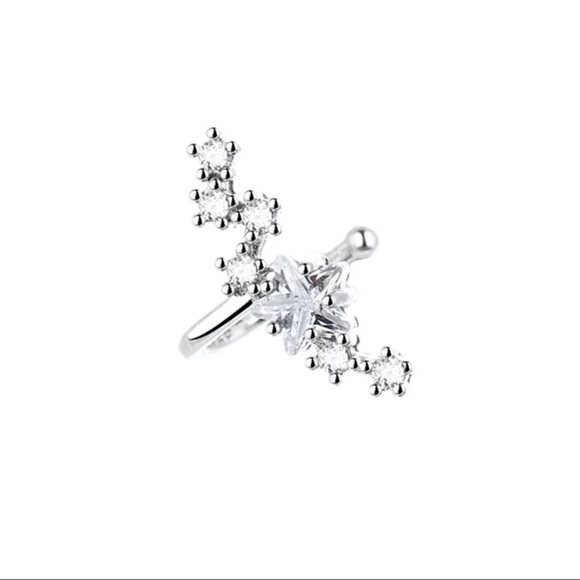 Cz Star Ear Cuff (1 Pc) - Picture 2 of 2